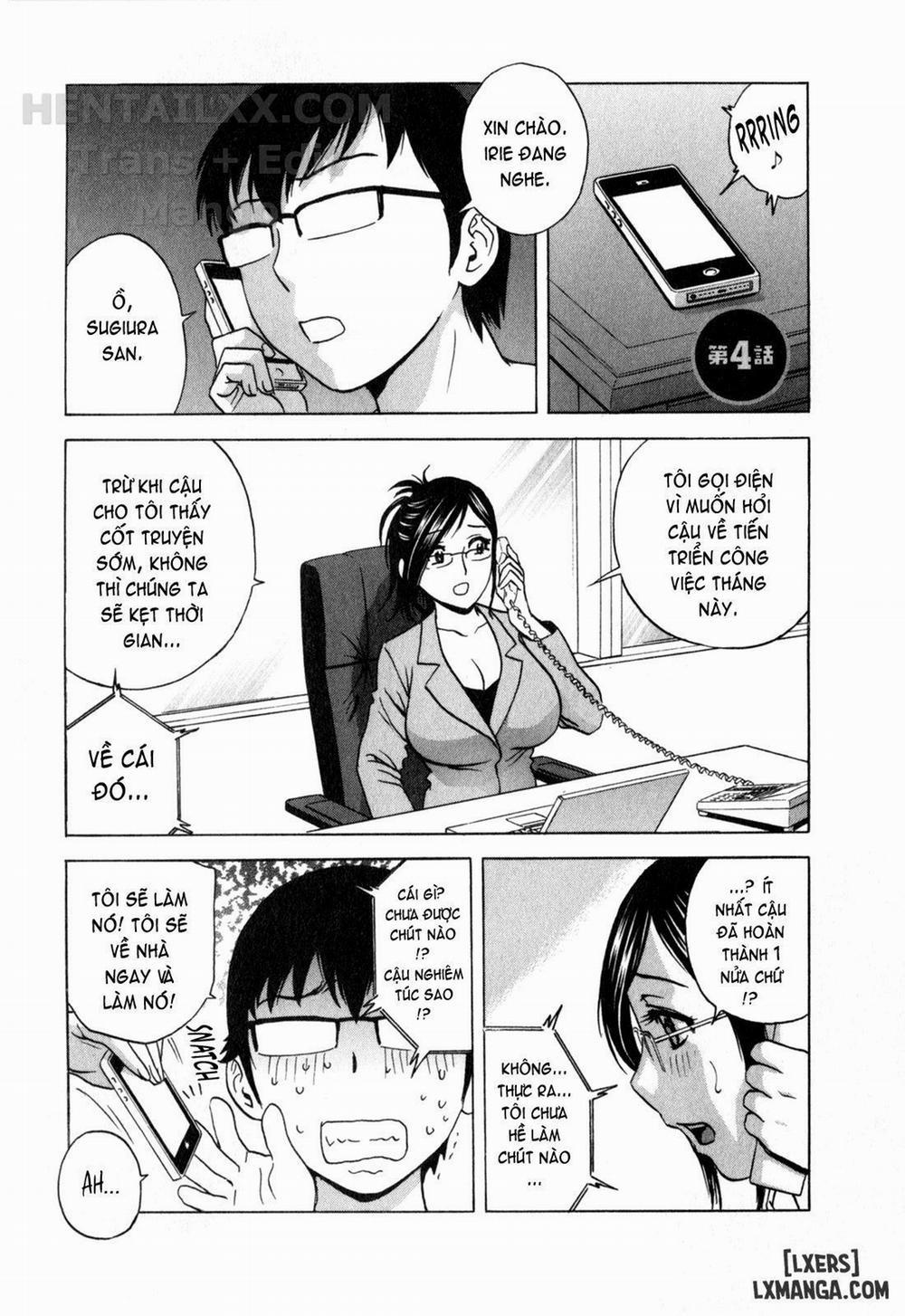 Life with Married Women Just Like a Manga 22 trang 3