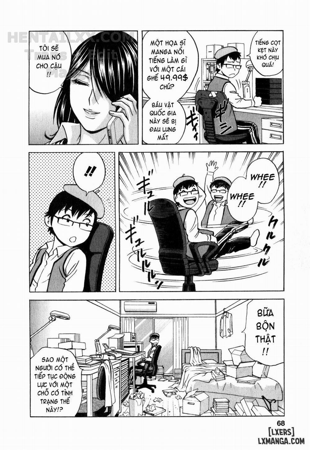 Life with Married Women Just Like a Manga 22 trang 8