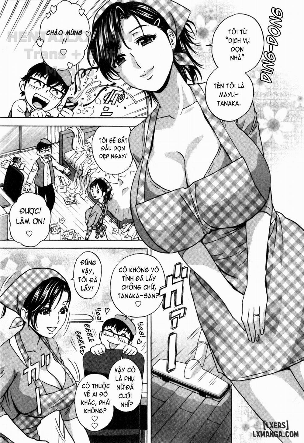 Life with Married Women Just Like a Manga 22 trang 9