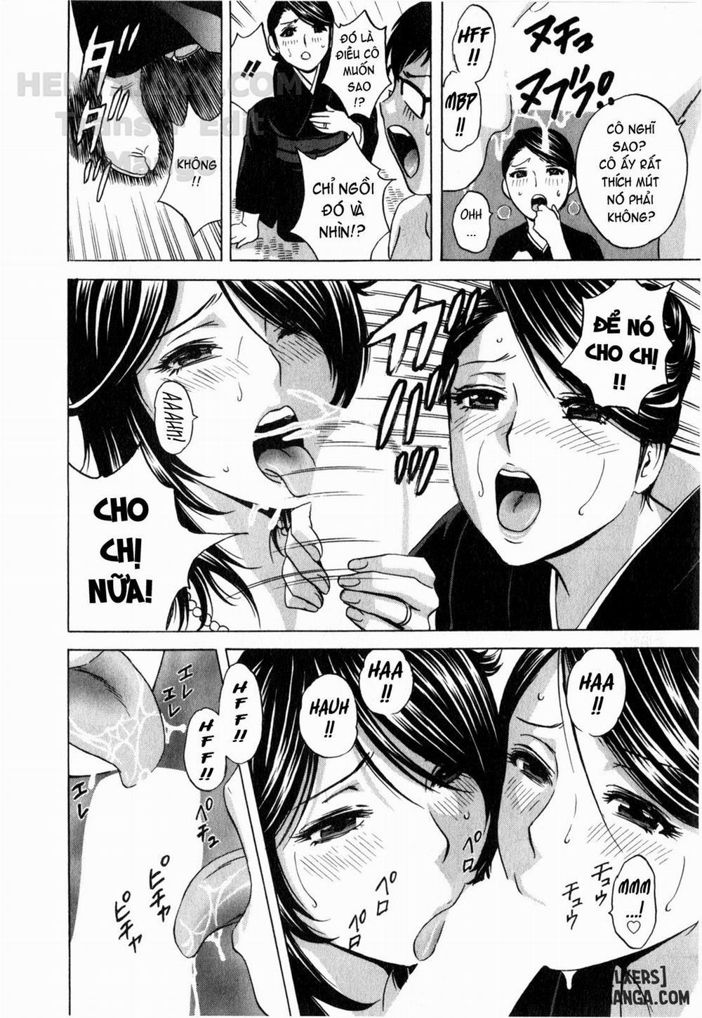 Life with Married Women Just Like a Manga 23 trang 14