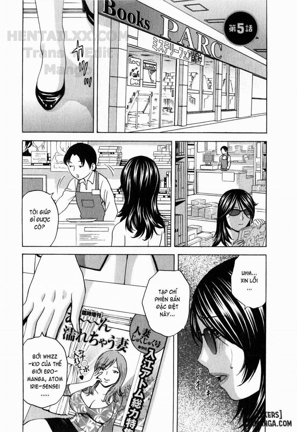 Life with Married Women Just Like a Manga 23 trang 3