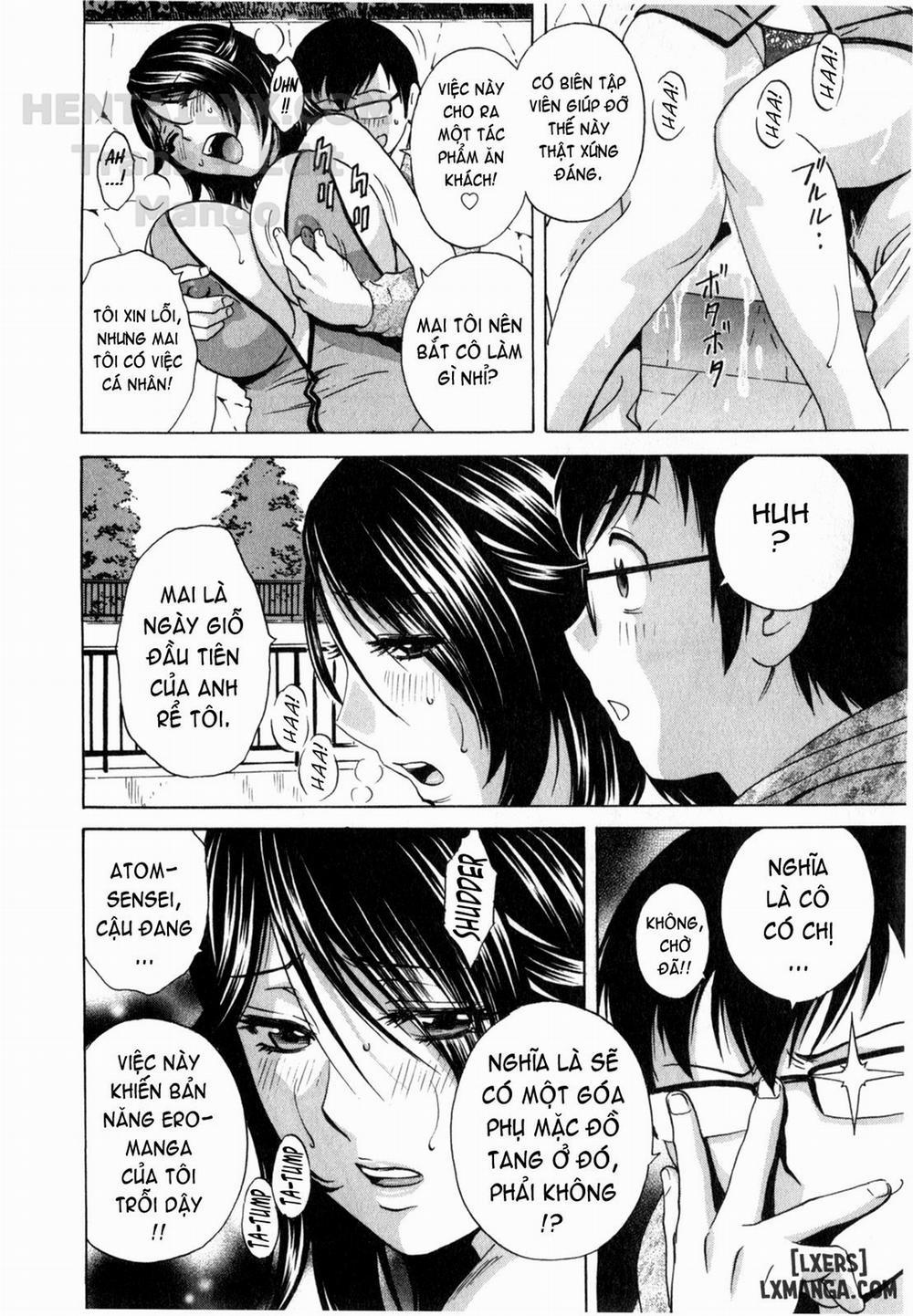 Life with Married Women Just Like a Manga 23 trang 8