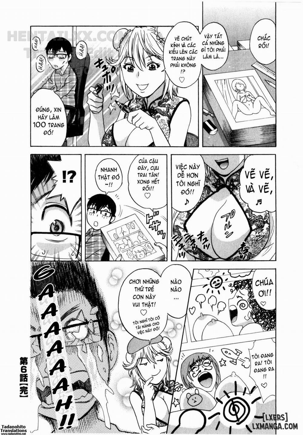 Life with Married Women Just Like a Manga 24 trang 20