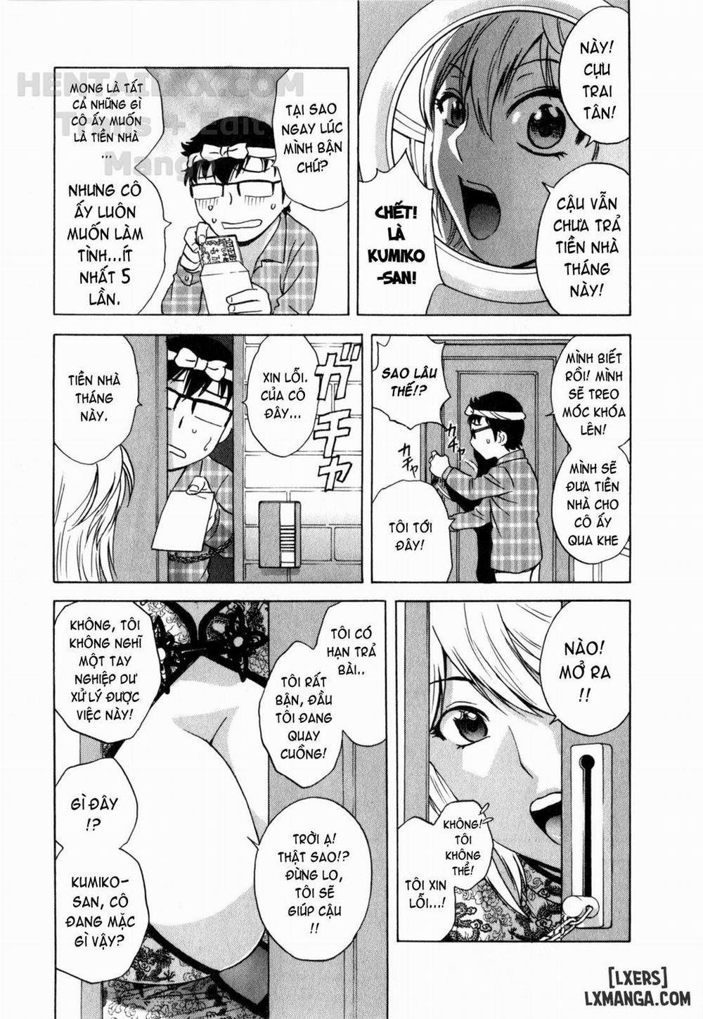 Life with Married Women Just Like a Manga 24 trang 9