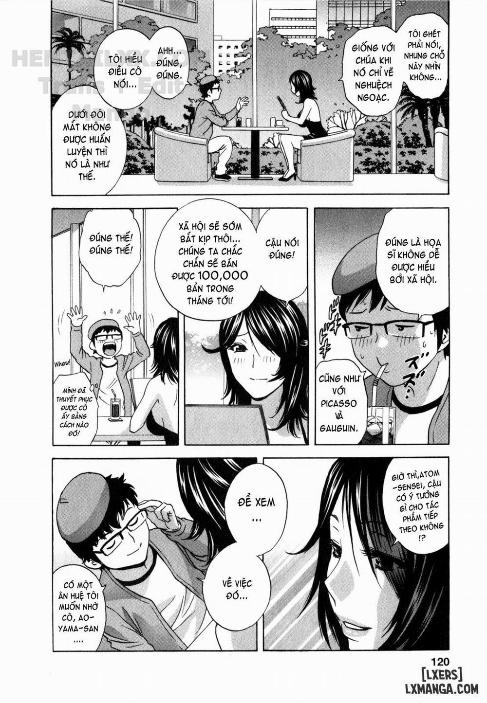 Life with Married Women Just Like a Manga 25 trang 4