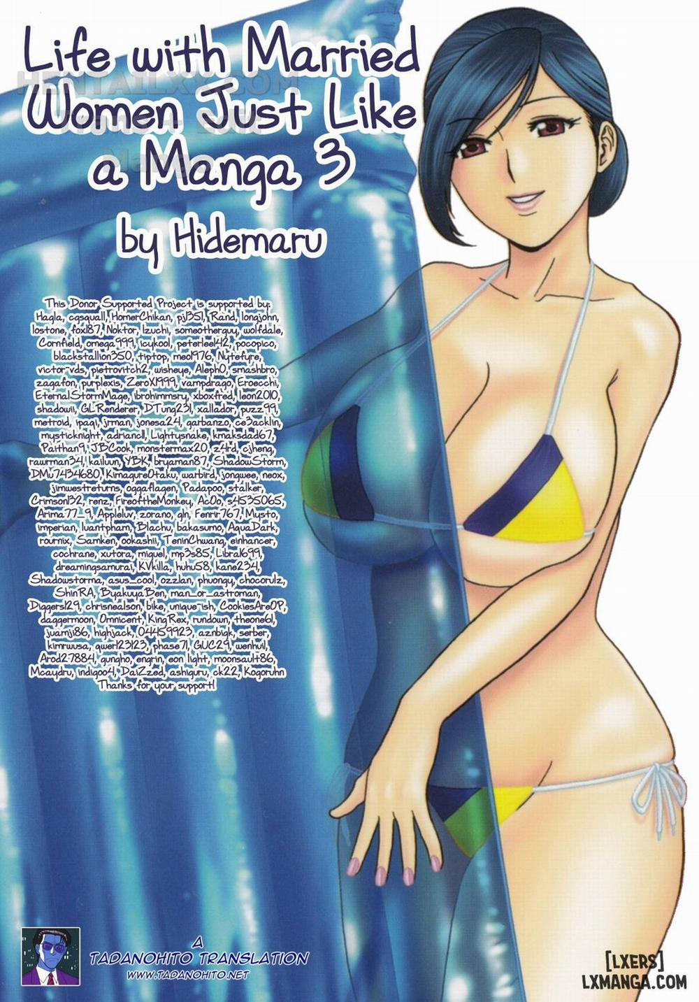 Life with Married Women Just Like a Manga 26 END trang 41