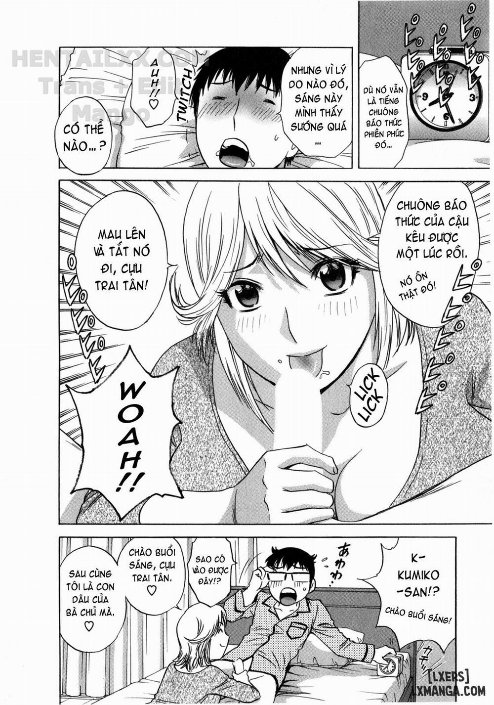 Life with Married Women Just Like a Manga 3 trang 4