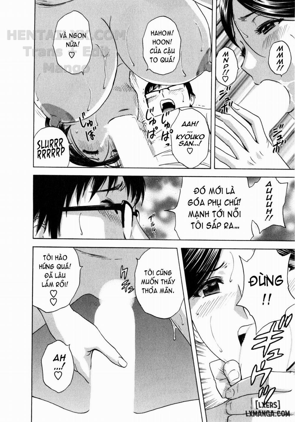 Life with Married Women Just Like a Manga 4 trang 18