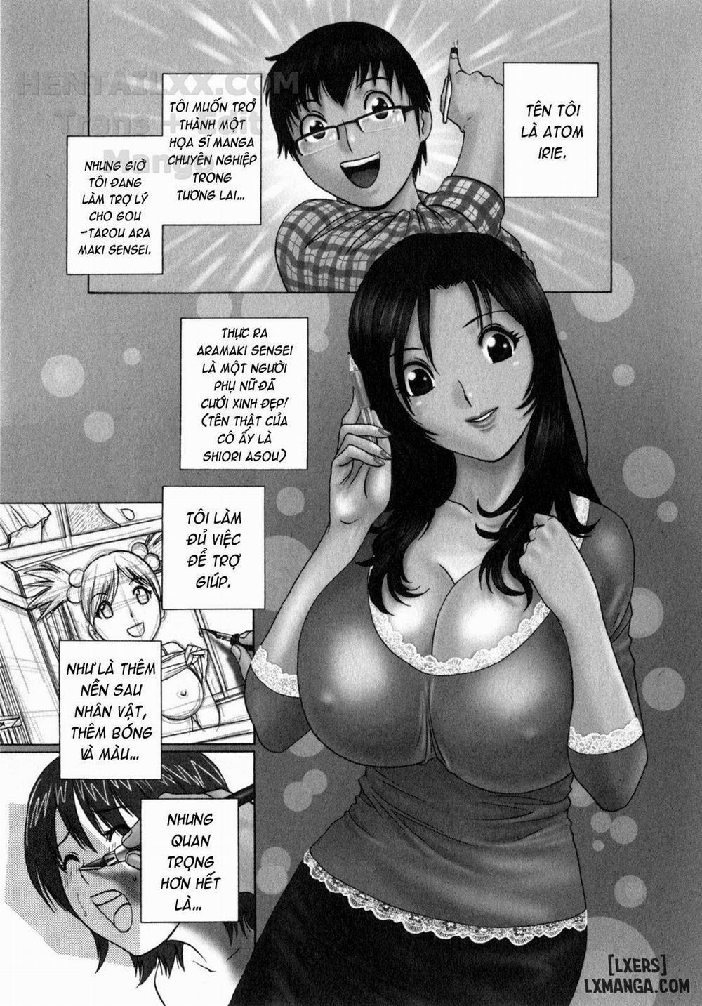 Life with Married Women Just Like a Manga 4 trang 3