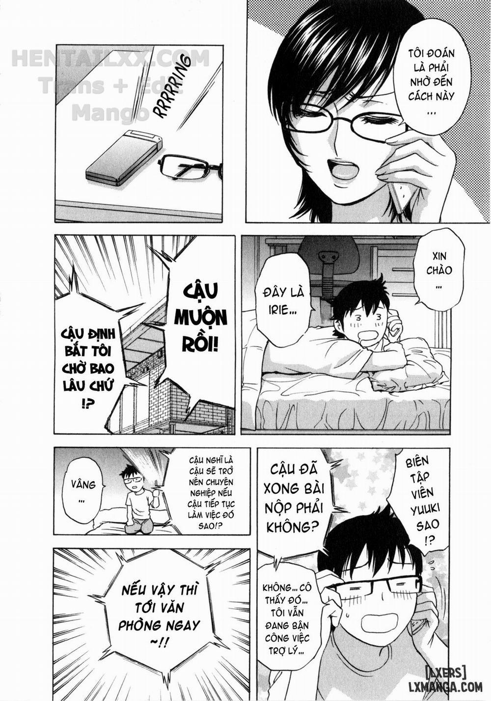 Life with Married Women Just Like a Manga 9 trang 6