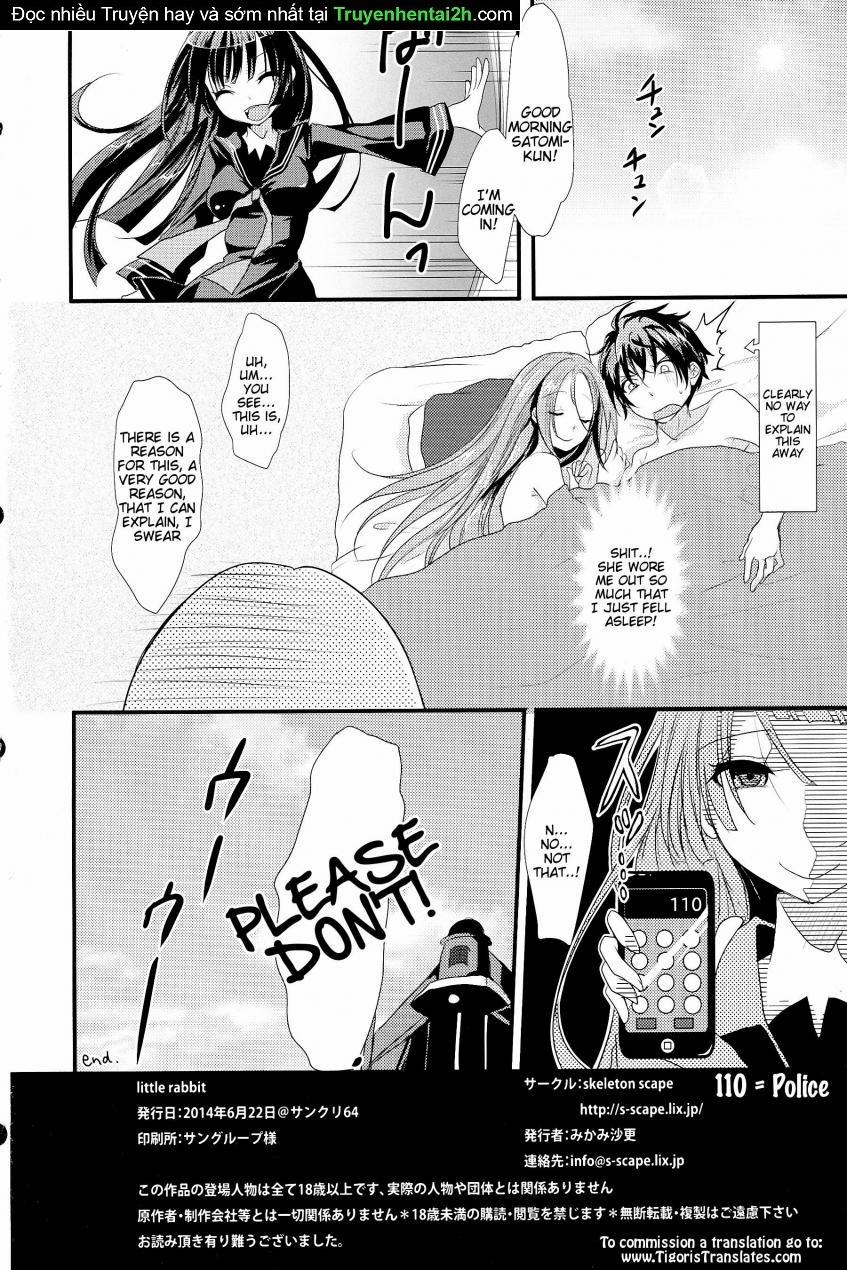 Little Rabbit (Black Bullet) Oneshot trang 12
