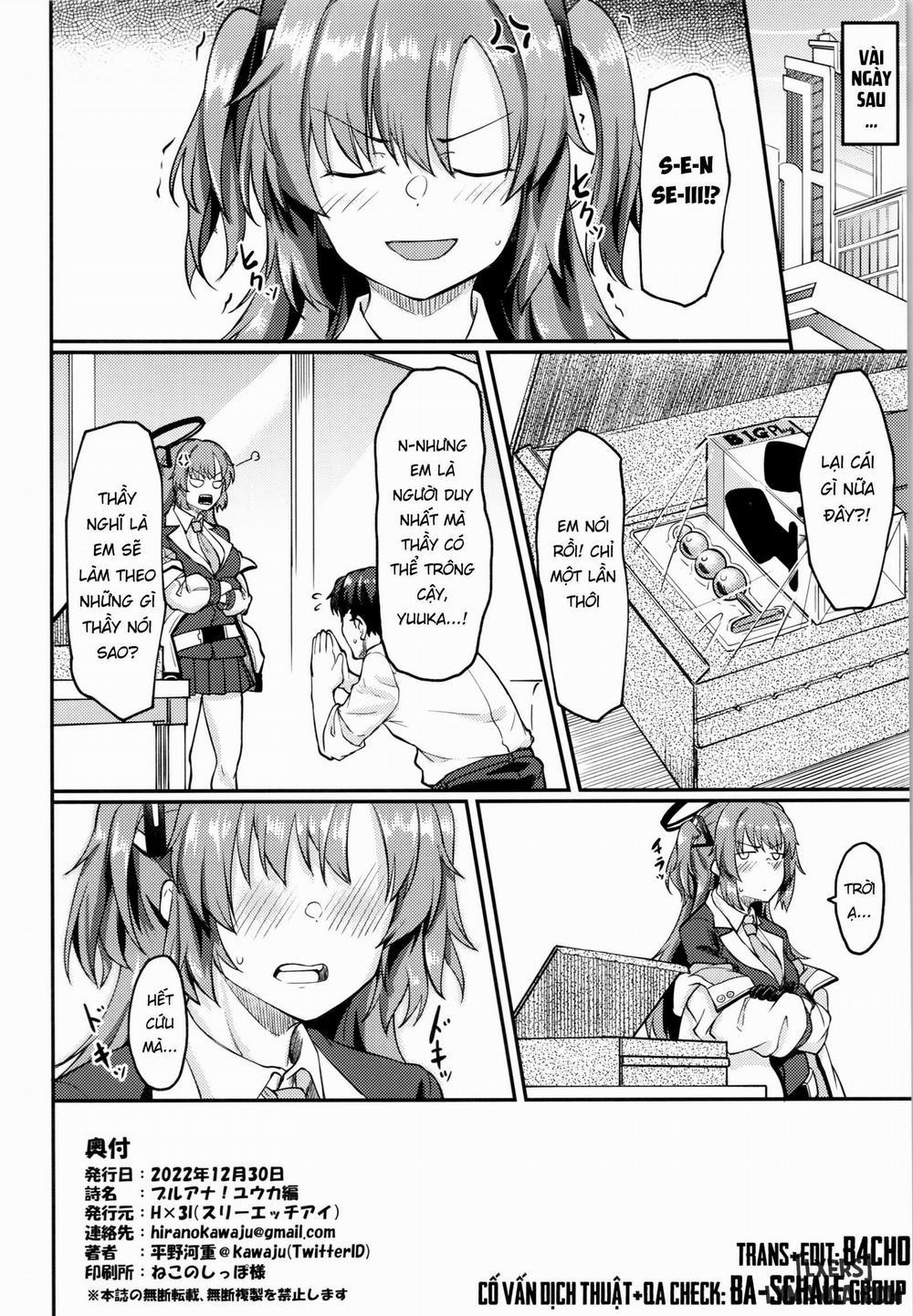 Lỗ đít "xanh" của Yuuka! Đít Yuuka ngon vl mấy con gà biết gì! trang 25