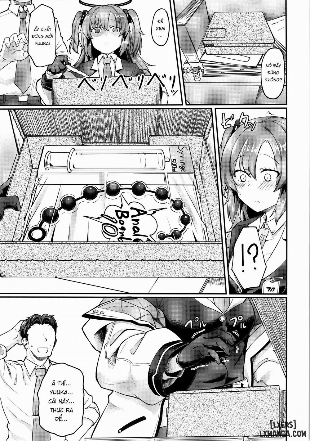 Lỗ đít "xanh" của Yuuka! Đít Yuuka ngon vl mấy con gà biết gì! trang 4