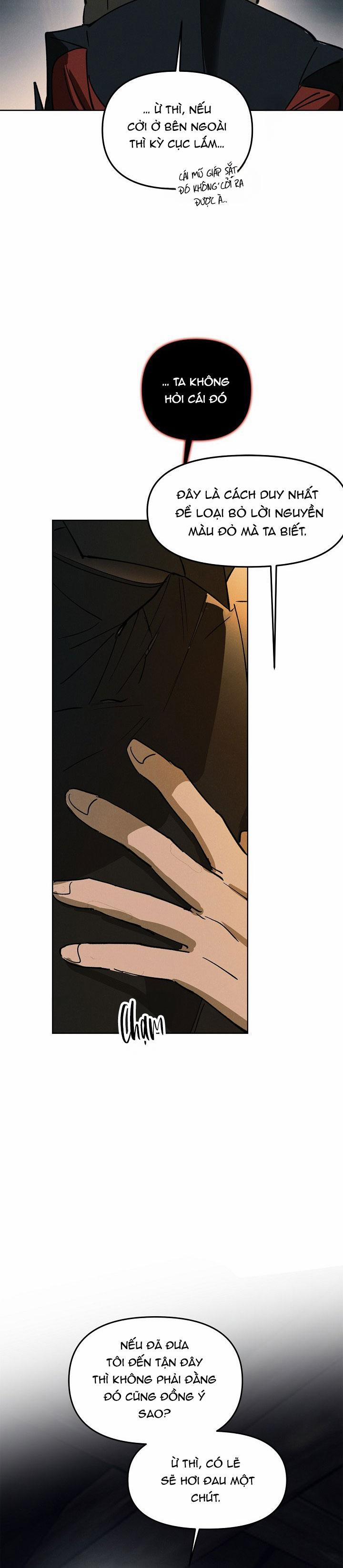 LỜI NGUYỀN MÀU ĐỎ CỦA HIỆP SĨ 1 trang 33