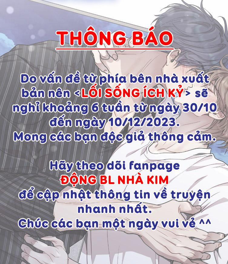 Lối Sống Ích Kỷ 40.1 THÔNG BÁO trang 0