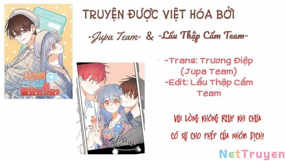 Lời Yêu Thì Cần App Để Dịch Không? 8 trang 0