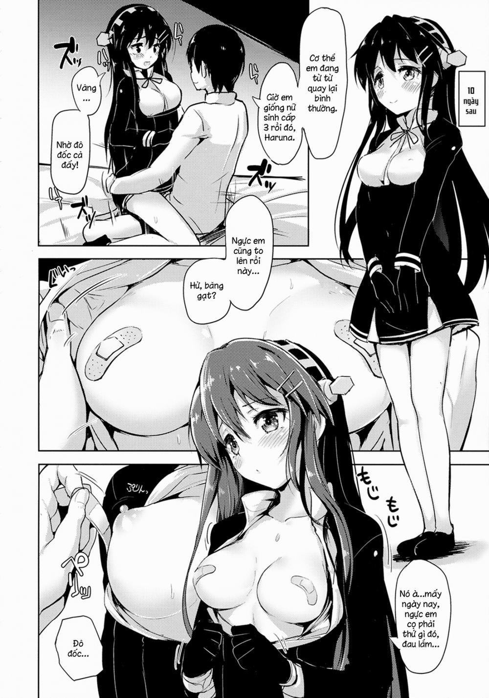 Loli Haruna Ga Teitoku No Seieki De Moto Ni Modoru Hon (KanColle) Oneshot trang 12