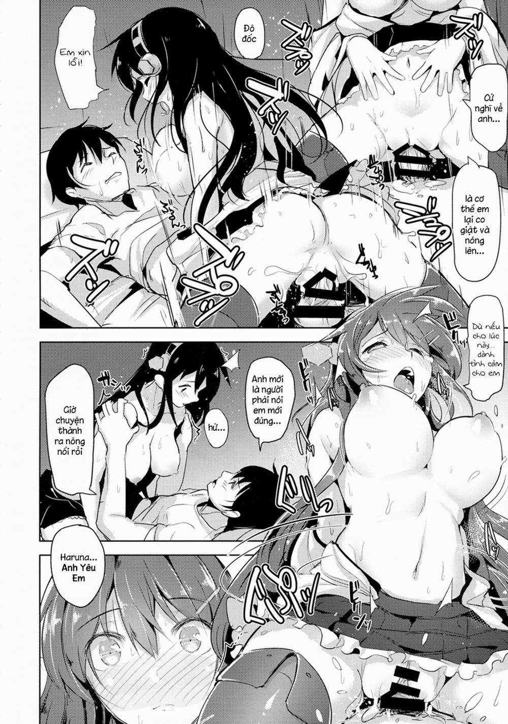 Loli Haruna Ga Teitoku No Seieki De Moto Ni Modoru Hon (KanColle) Oneshot trang 18