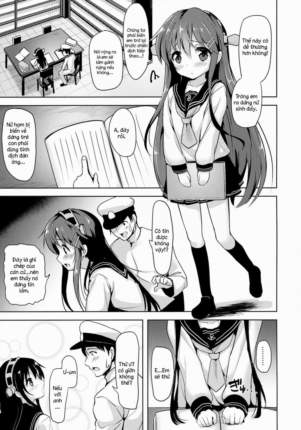 Loli Haruna Ga Teitoku No Seieki De Moto Ni Modoru Hon (KanColle) Oneshot trang 3