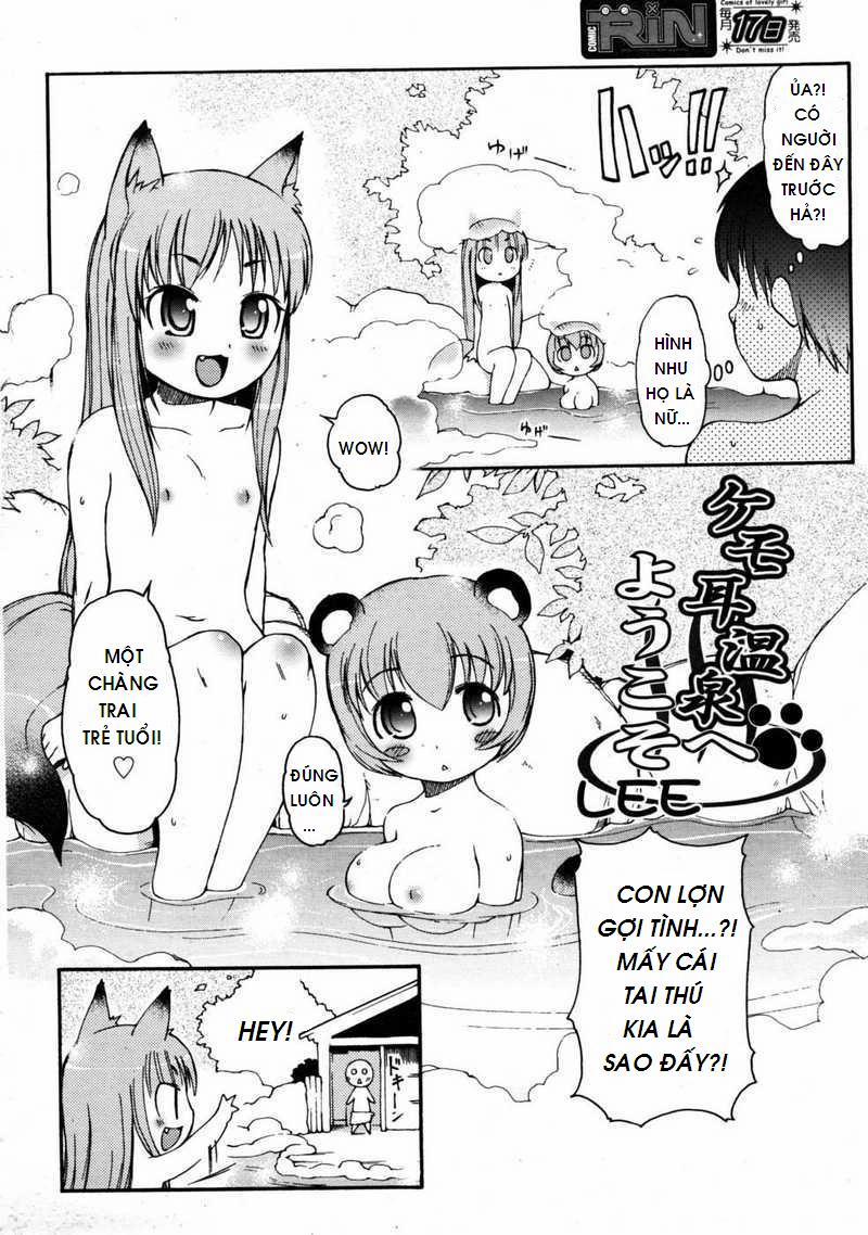 [Loli] Những Cô Gái Tai Thú Ở Suối Nước Nóng Oneshot trang 1