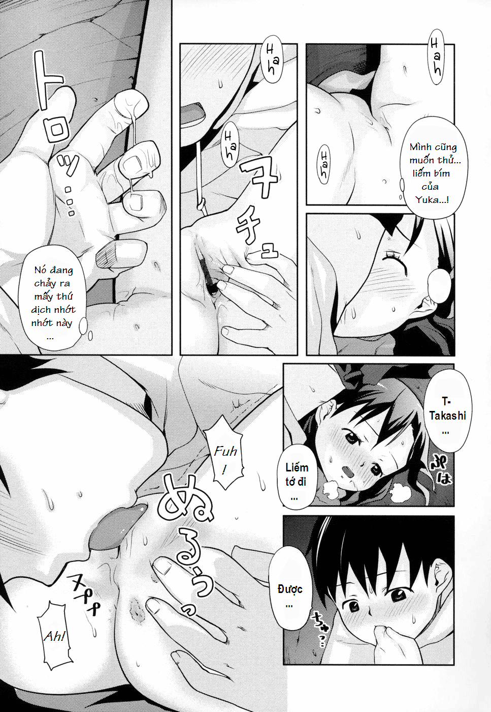 [Loli+Shota] Cậu không cần phải im lặng! Oneshot trang 12