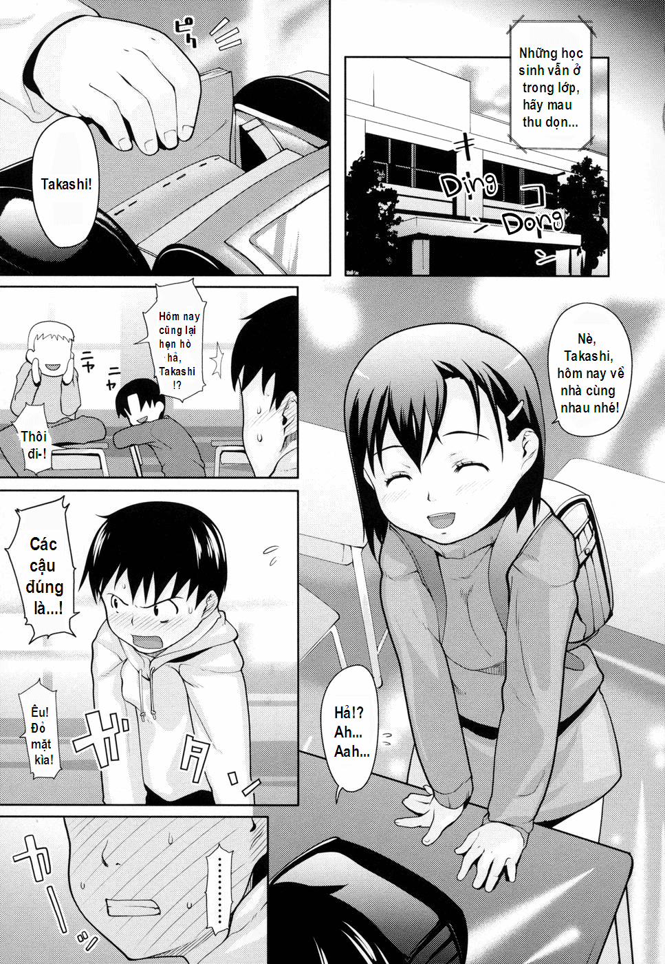 [Loli+Shota] Cậu không cần phải im lặng! Oneshot trang 4