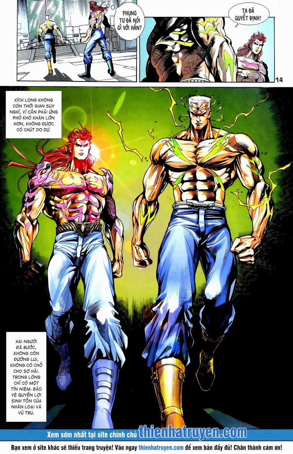 Long Hổ 5 Thế 291 trang 13