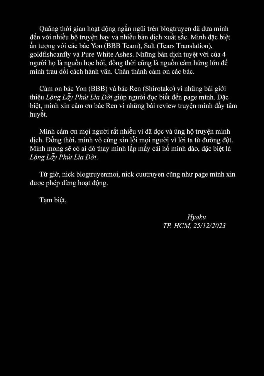 Lộng Lẫy Phút Lìa Đời 29.2 trang 1