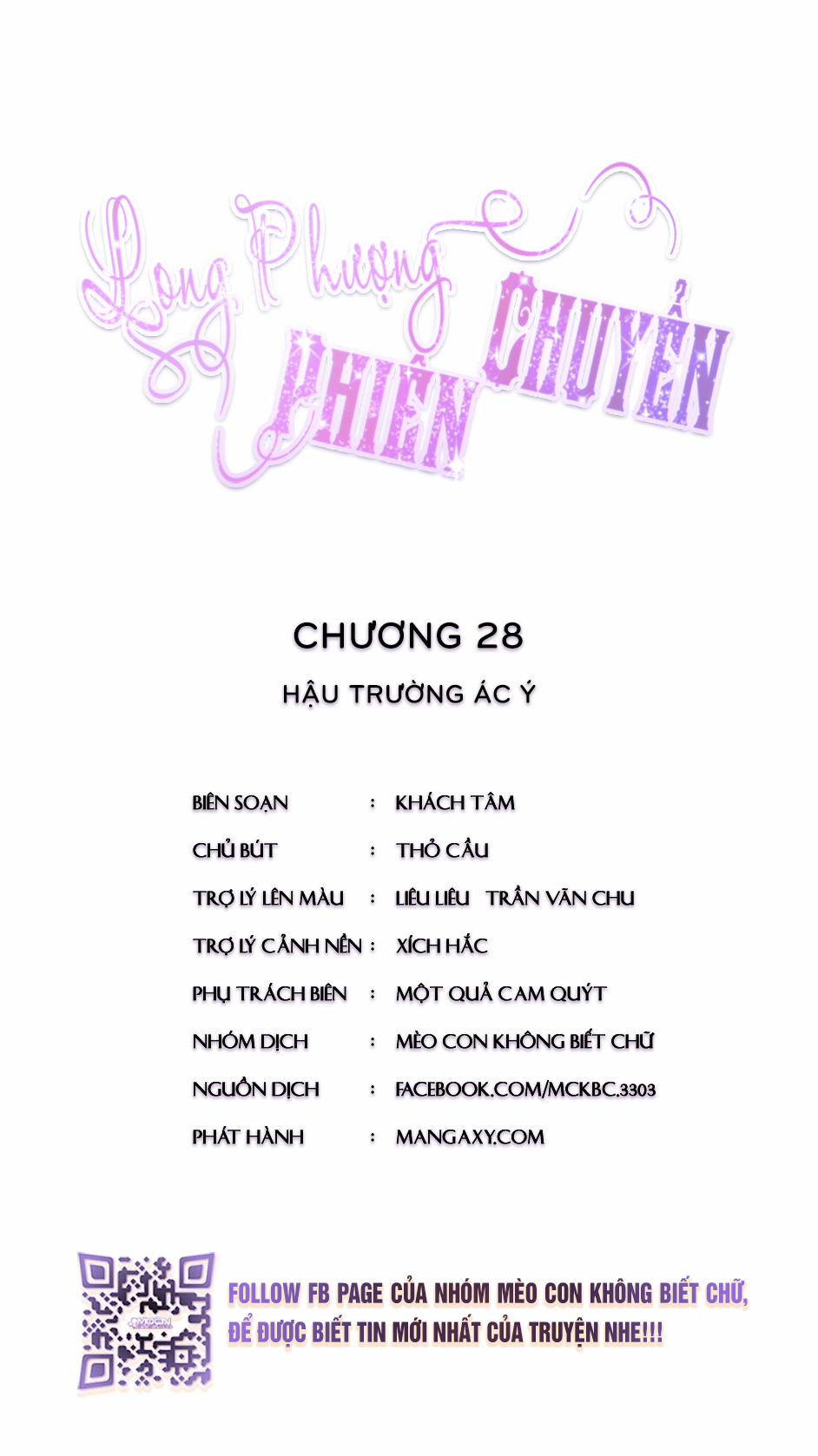 Long Phượng Phiên Chuyển 28 0 Hậu Trường Ác 0 trang 2