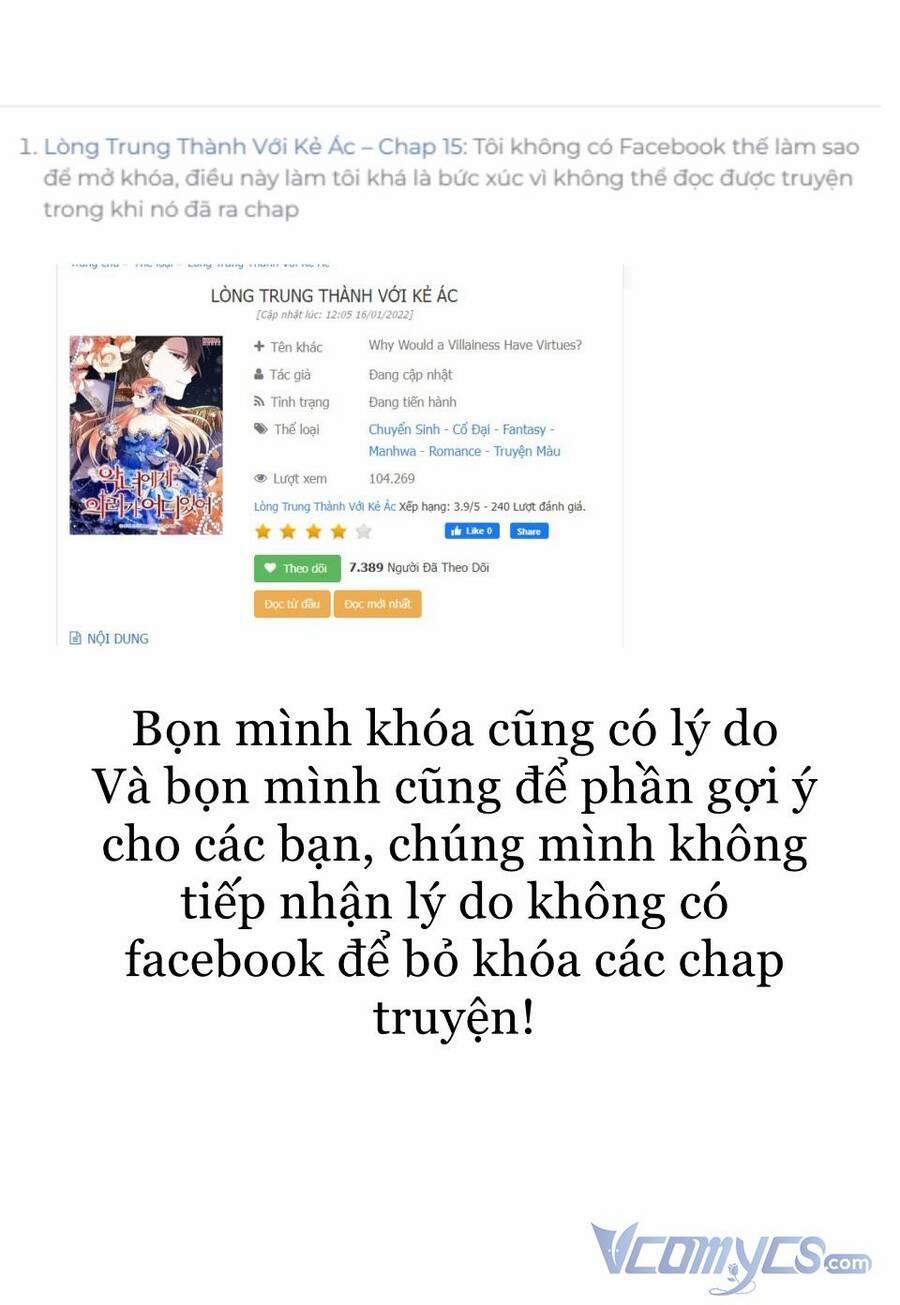Lòng Trung Thành Với Kẻ Ác 16 trang 0