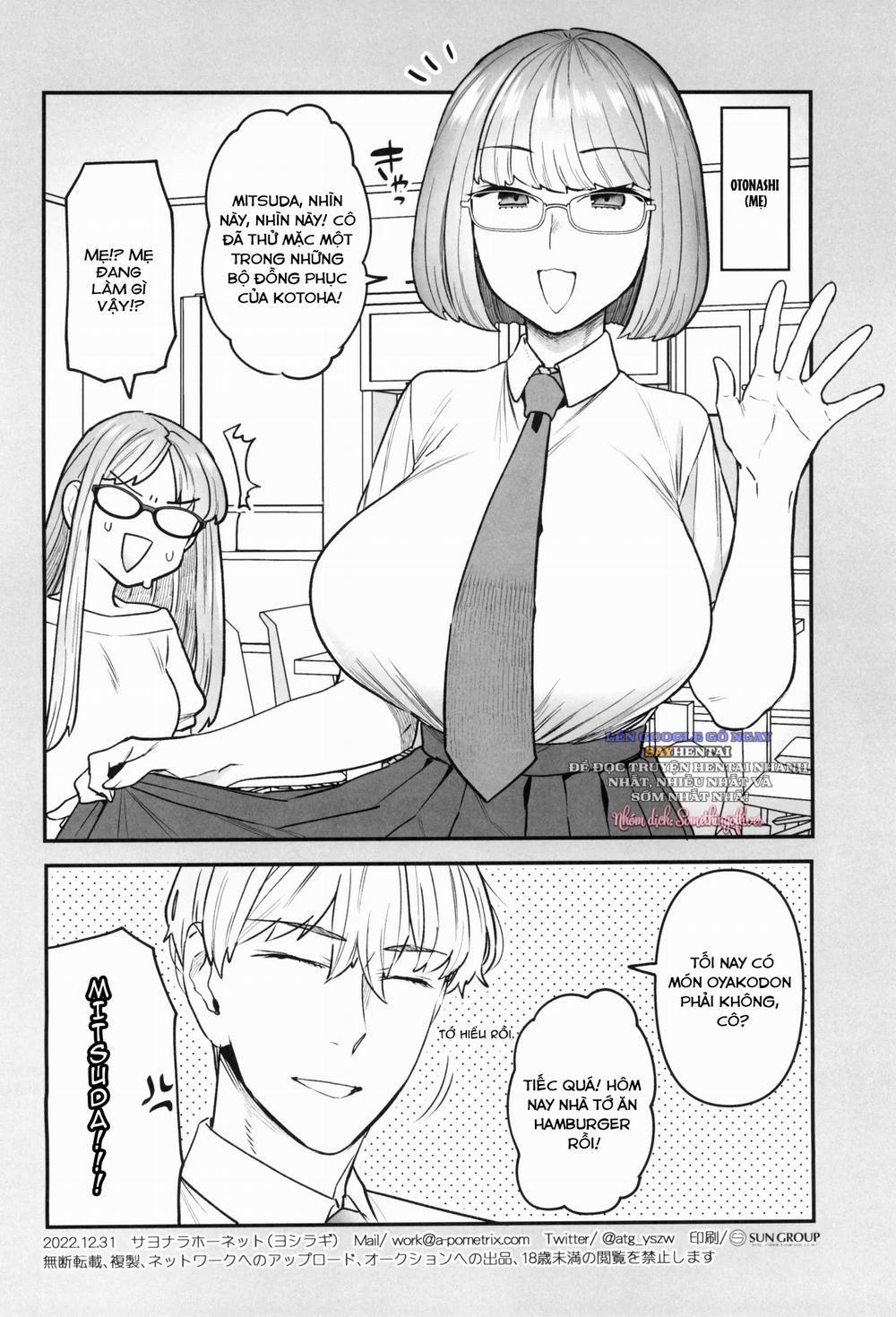 Lớp trưởng và Mitsuda sau giờ học Oneshot trang 20