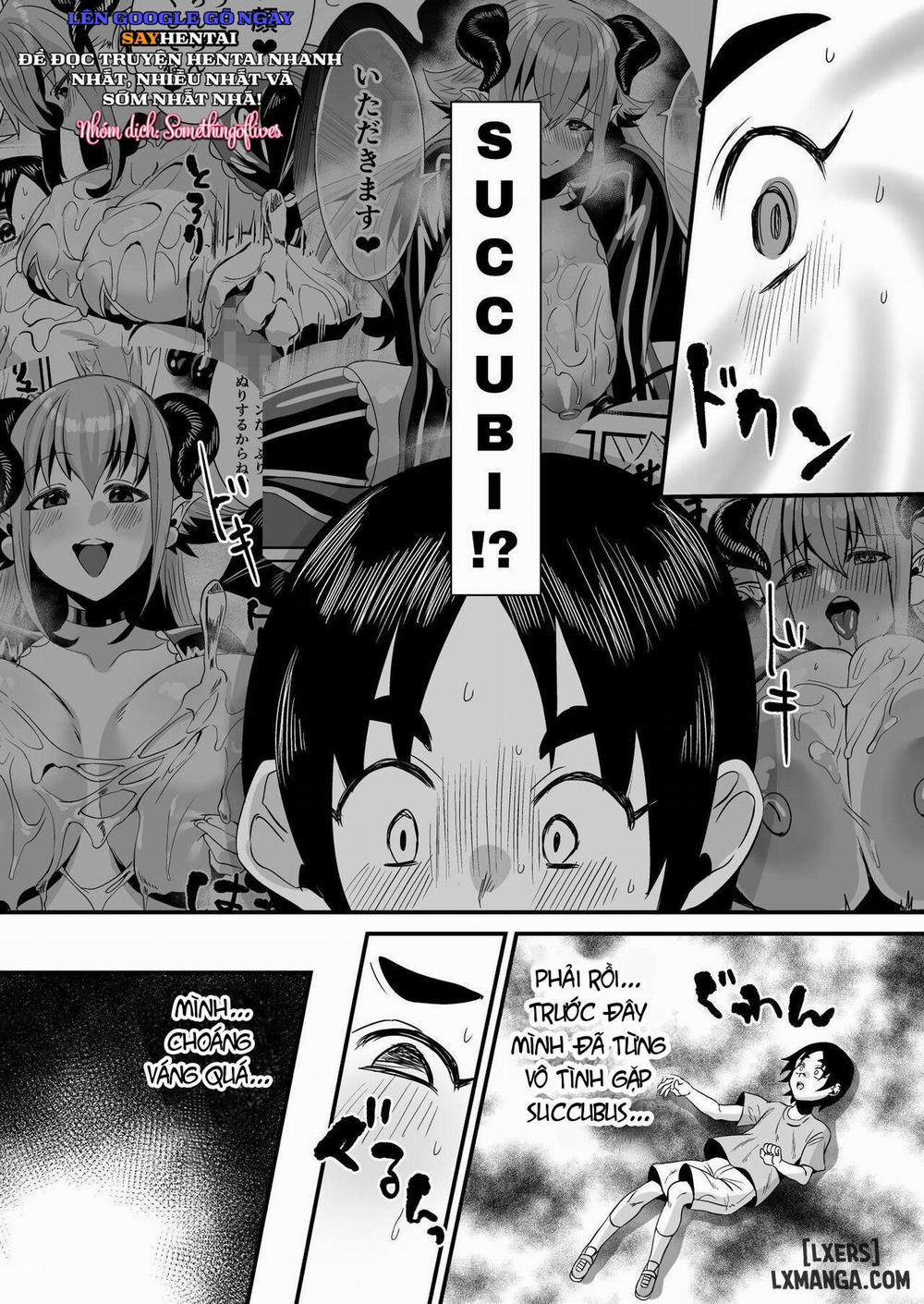 Lotion Succubus no Nurunuru Sakusei Inmu W | Lotion Succubus' Slippery Lewd Dream W Oneshot trang 7