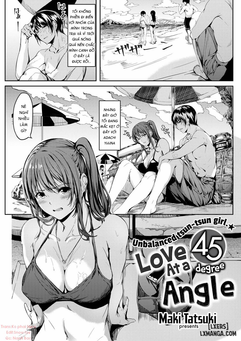 Love at a 45 Degree Angle Oneshot trang 0