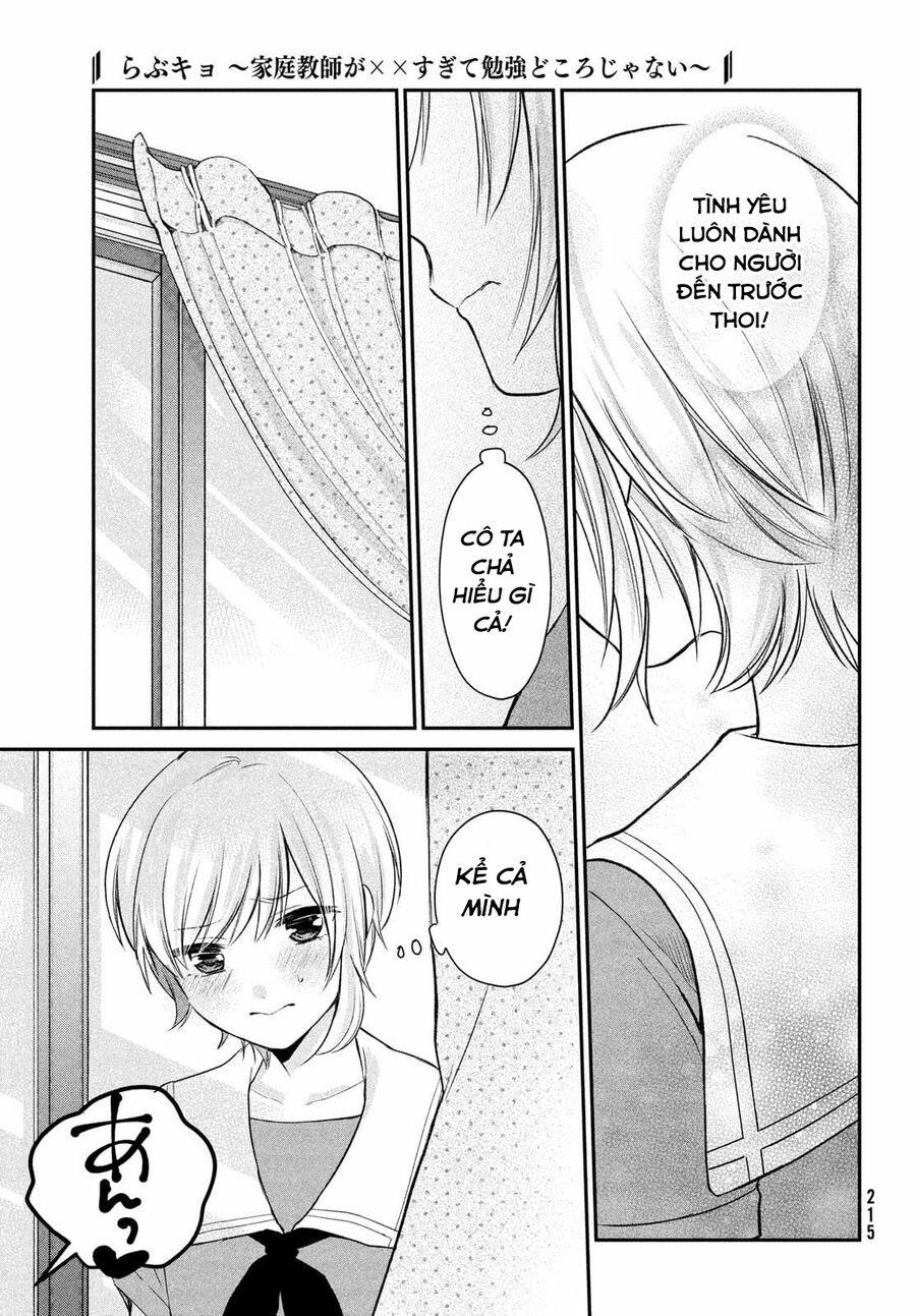 Love-Kyo: Kateikyoushi Ga Xx Sugite Benkyou Dokoro Ja Nai 11.1 trang 12