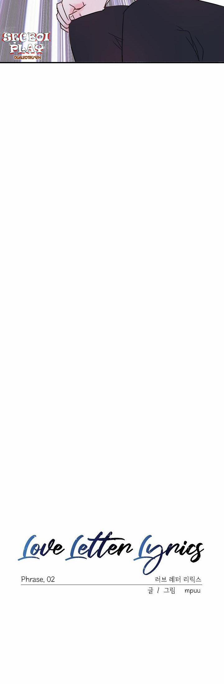 LOVE LETTER LYRICS 2 trang 3