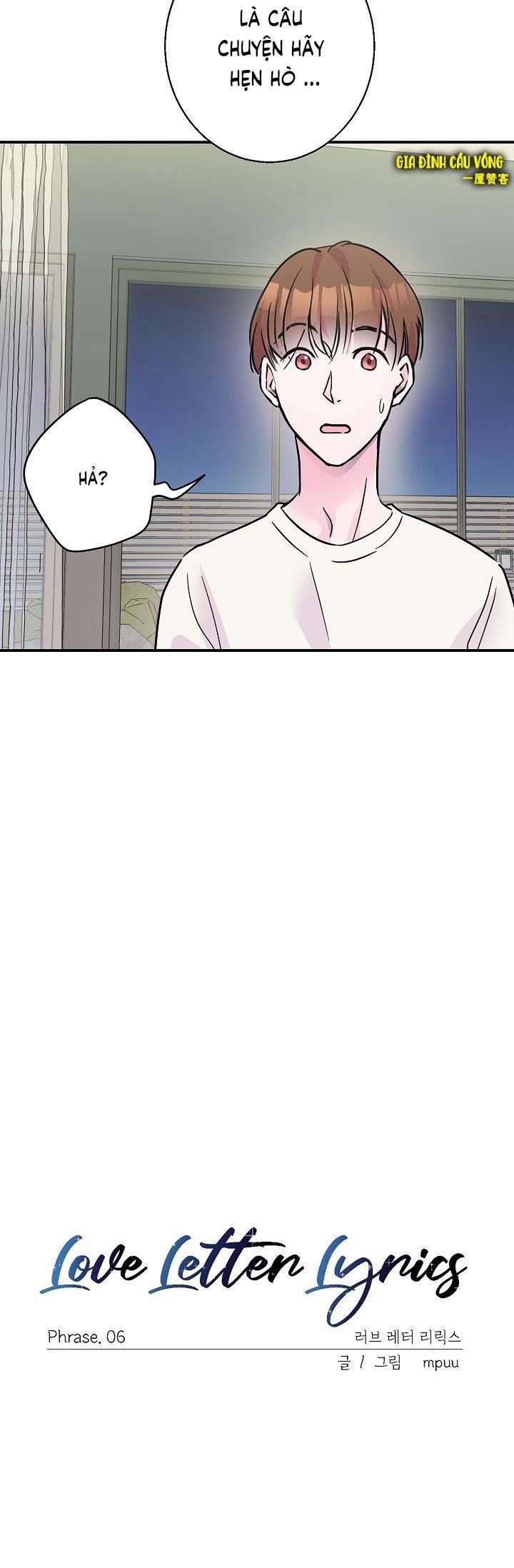 LOVE LETTER LYRICS 6 trang 14