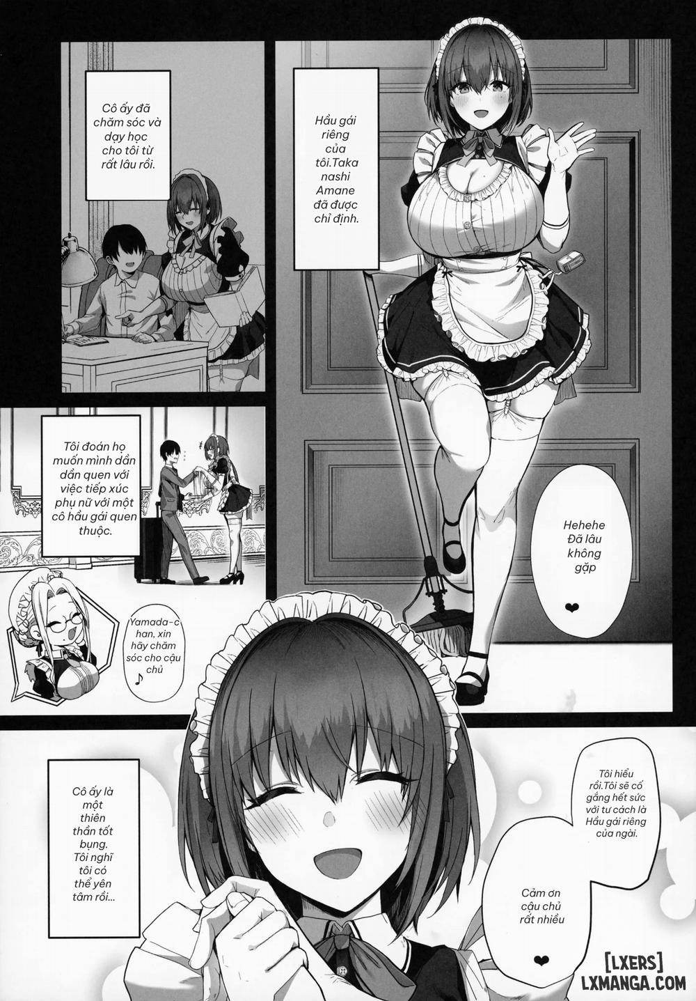 Love Maid - Yasashikute Amaama Na Kyonyuu Ero Maid-San To SEX Shimakuru Ohanashi 1 trang 6