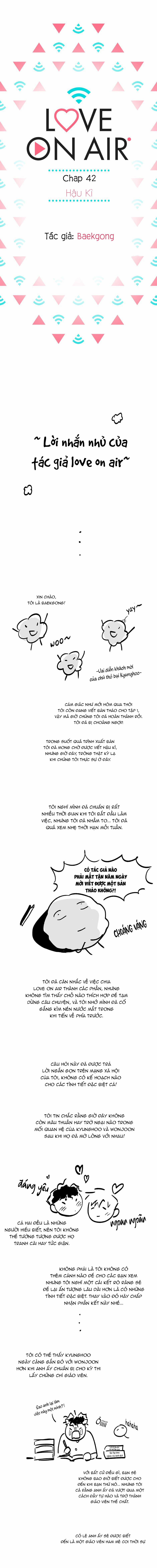 LOVE ON AIR 42 trang 0