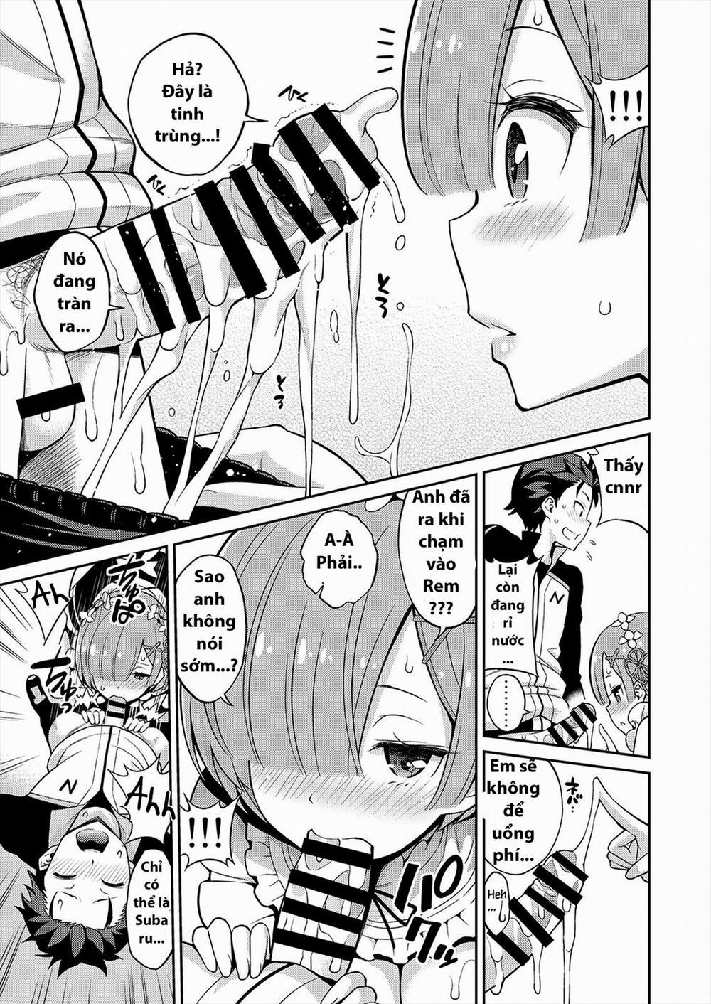 Love:Rem Kara Hajimeru Sourou Kaizen Seikatsu (Re Zero Kara Hajimeru Isekai Seikatsu) Oneshot trang 9