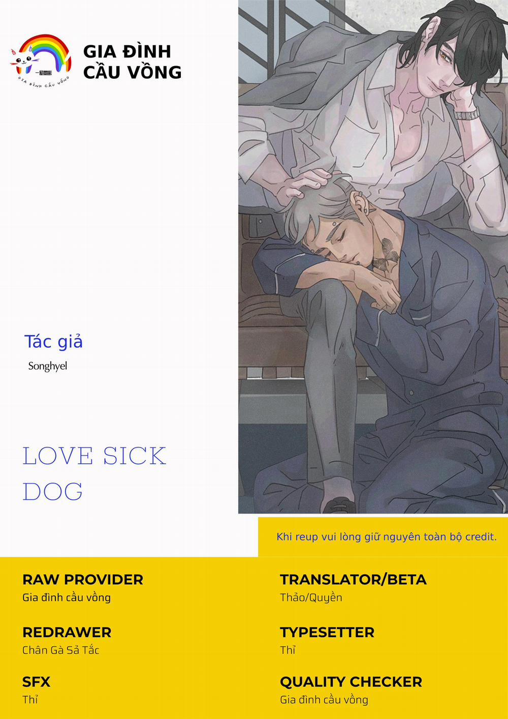 LOVE SICK DOG 14 trang 0