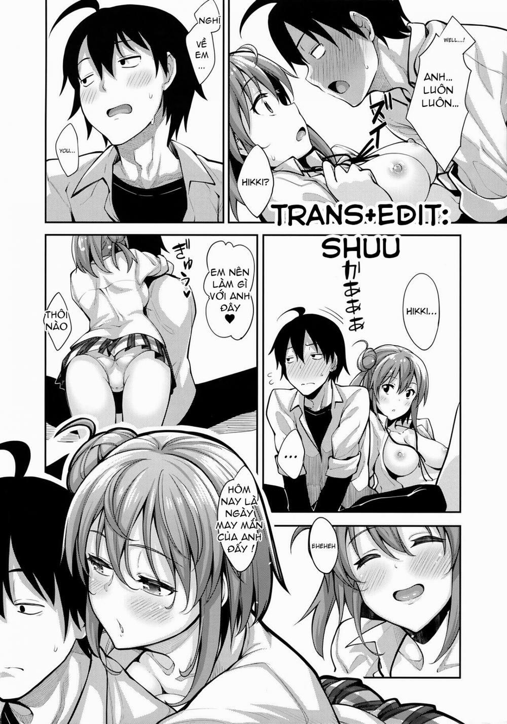 LOVE STORY #03 (Yahari Ore No Seishun Love Come Wa Machigatteiru.) Oneshot trang 8