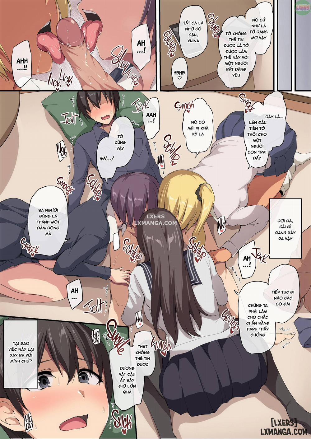 Lovey-Dovey Sex Life With Older Ladies Oneshot trang 12