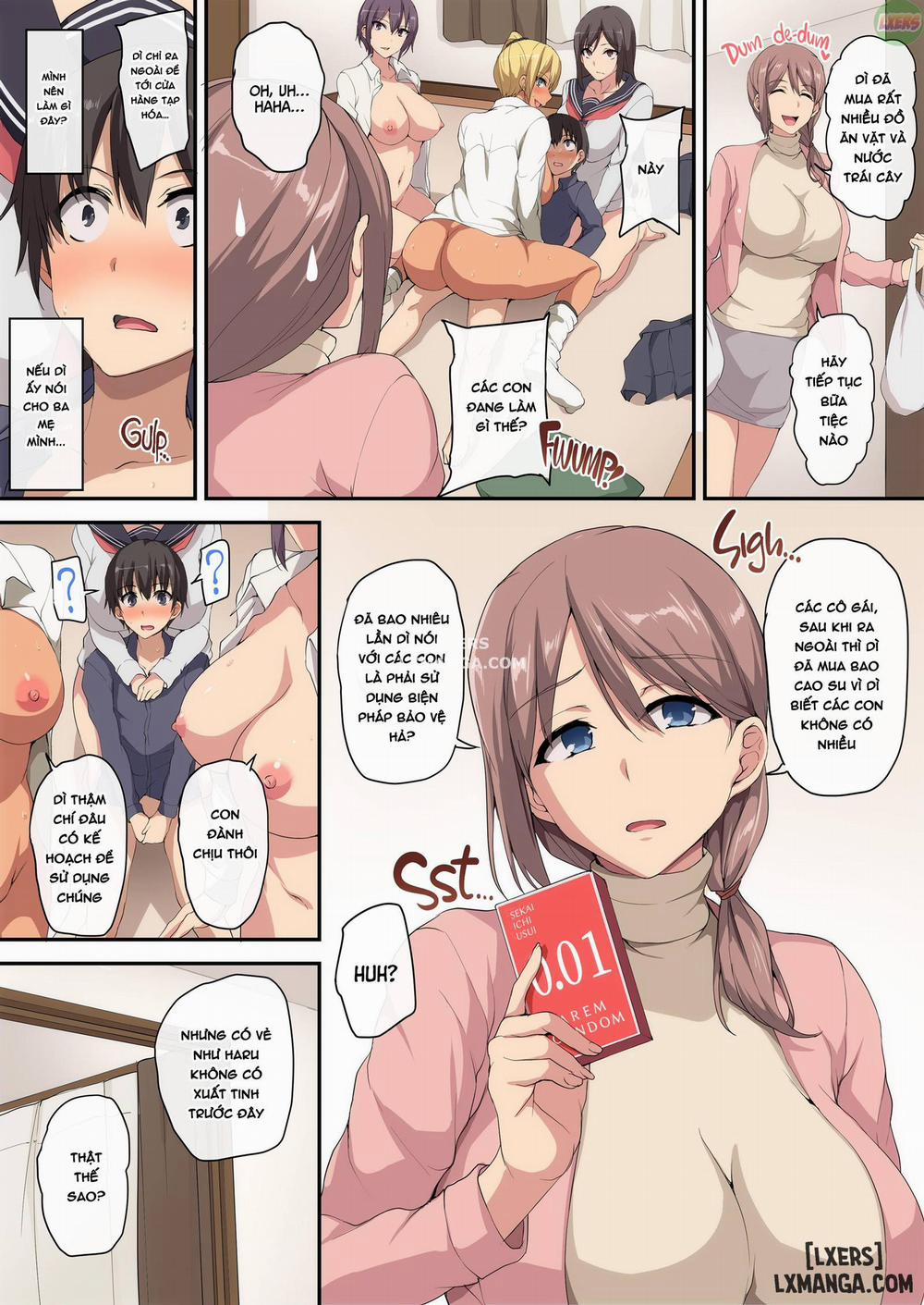 Lovey-Dovey Sex Life With Older Ladies Oneshot trang 27