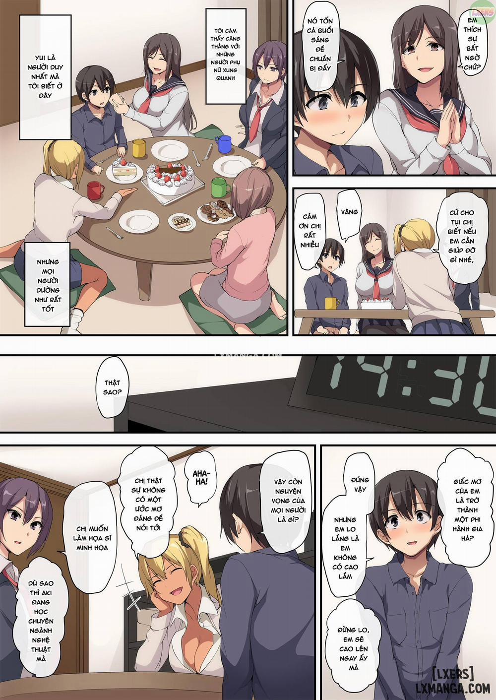 Lovey-Dovey Sex Life With Older Ladies Oneshot trang 5