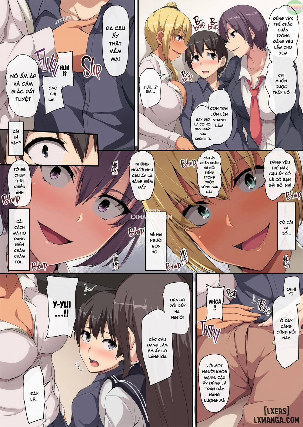 Lovey-Dovey Sex Life With Older Ladies Oneshot trang 9