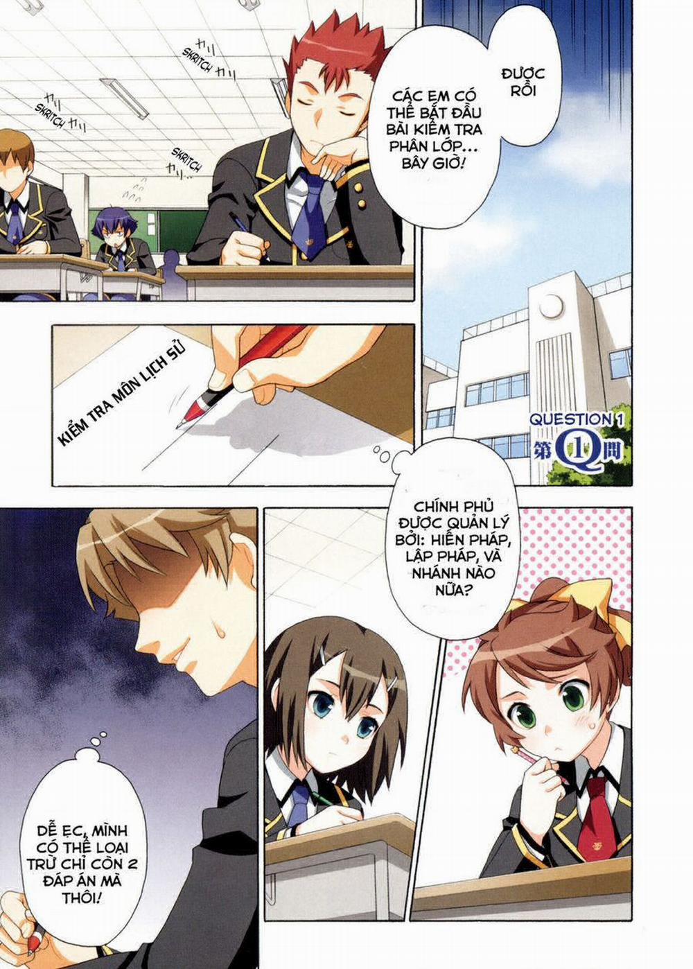 Lũ Ngốc, Bài Thi Và Linh Thú Triệu Hồi 1 trang 1