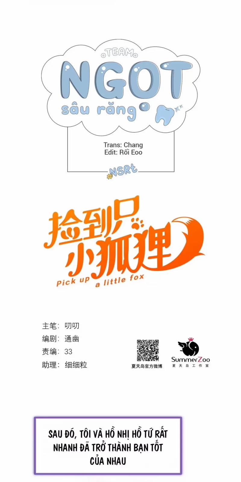 Lượm Được 1 Tiểu Hồ Ly 4 18 trang 0