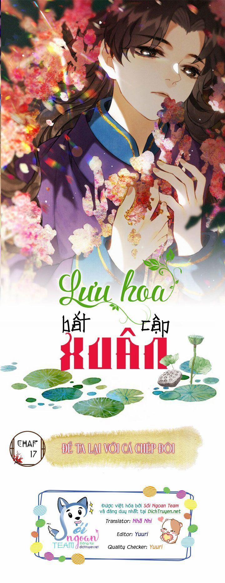 Lưu Hoa Bất Cập Xuân 17 trang 1