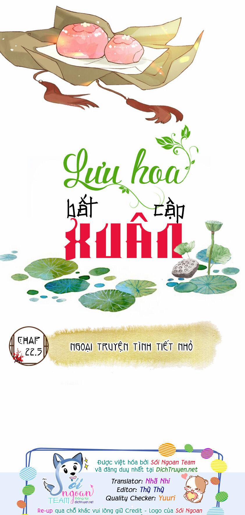 Lưu Hoa Bất Cập Xuân 22.5 trang 0