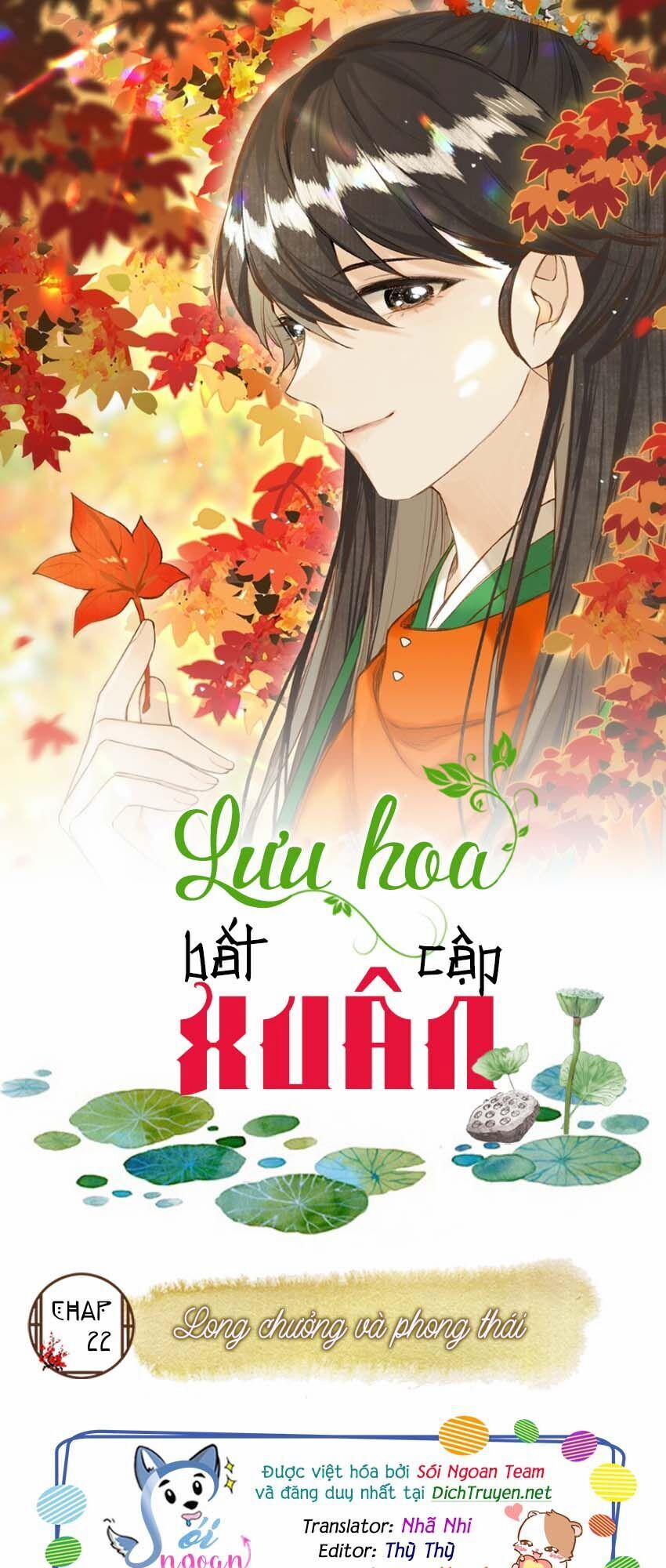 Lưu Hoa Bất Cập Xuân 22 trang 2